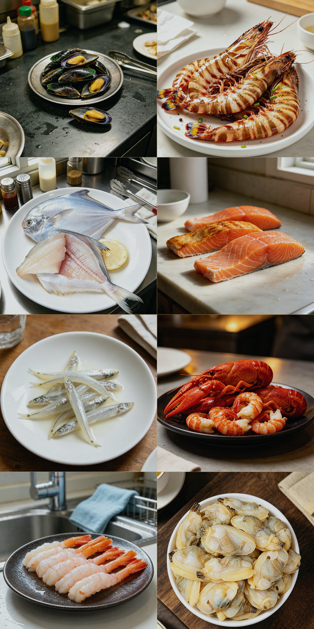 IVOR DUNN seafood range