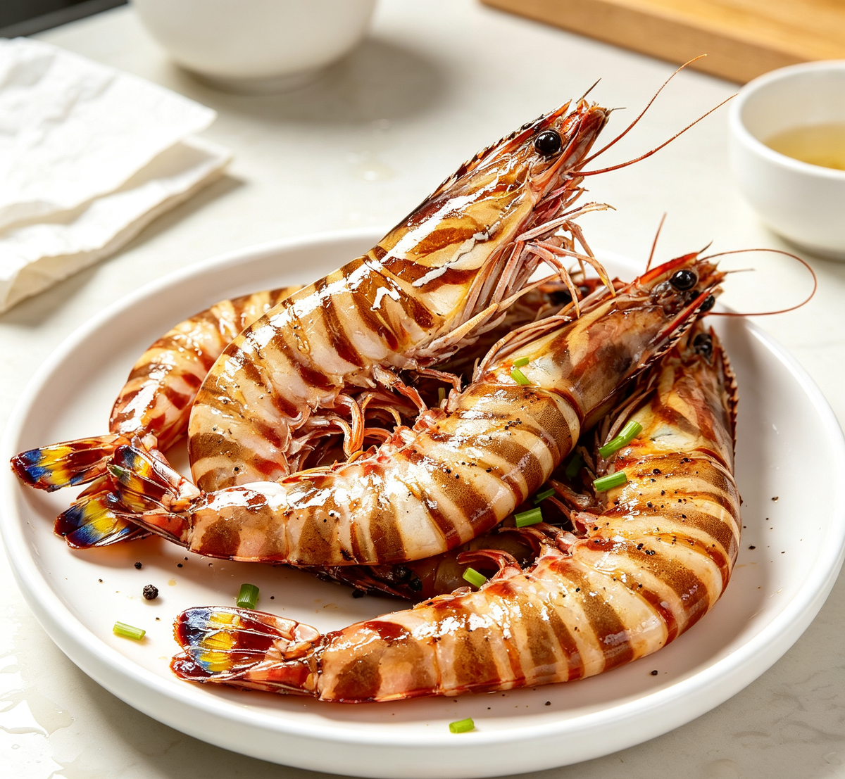 Tiger Prawns & Lobster Tail